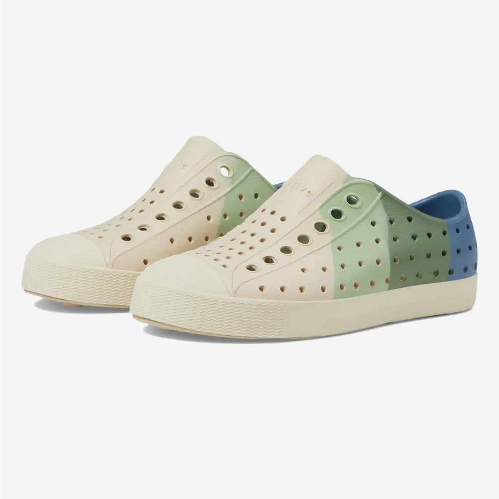 Native Jefferson Toddler Shoes C7 in Bloom Marble